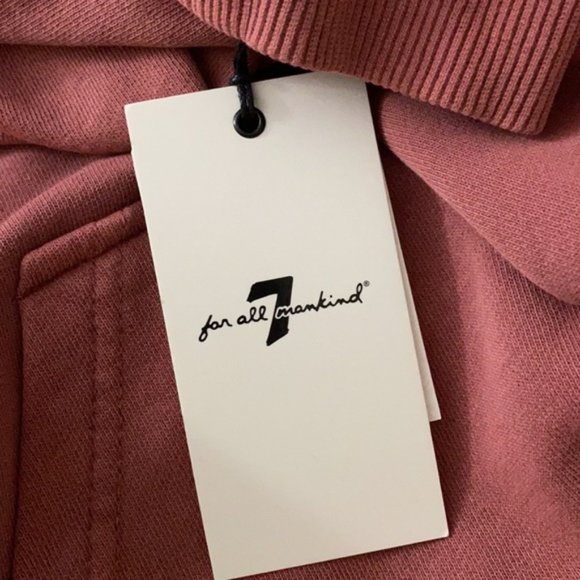 7 FOR ALL MANKIND hoodie dress SIZE XS - Picture 5 of 6